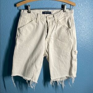 Aeropostale White Jean Shorts Classic Style
